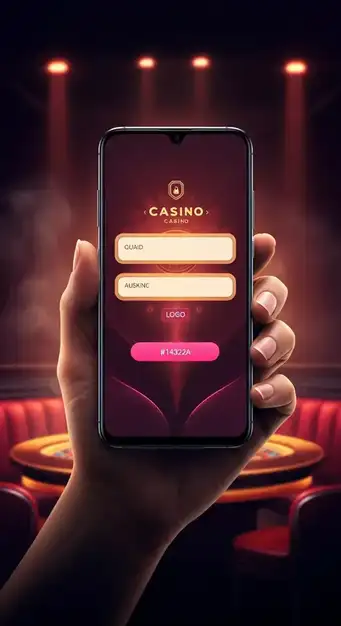 Jackpot Jill Casino secure login page interface with user credentials and encryption lock icon